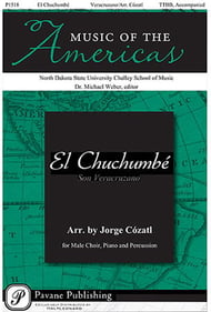 El Chuchumbe TTBB choral sheet music cover Thumbnail